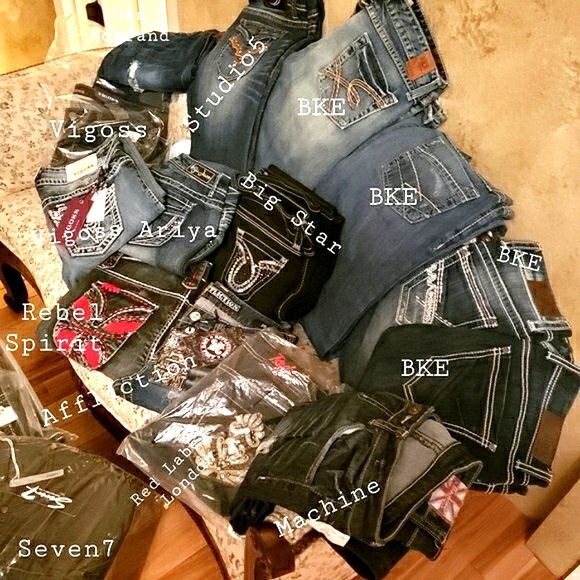 ROCK REVIVAL, MISS ME, BKE, SILVERS➕ 26-32W×28-33L All Cuts - Picture 3 of 13